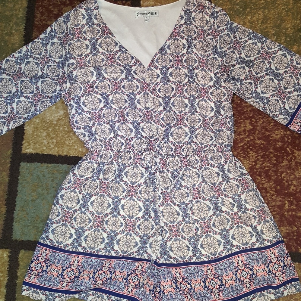 Romper floral